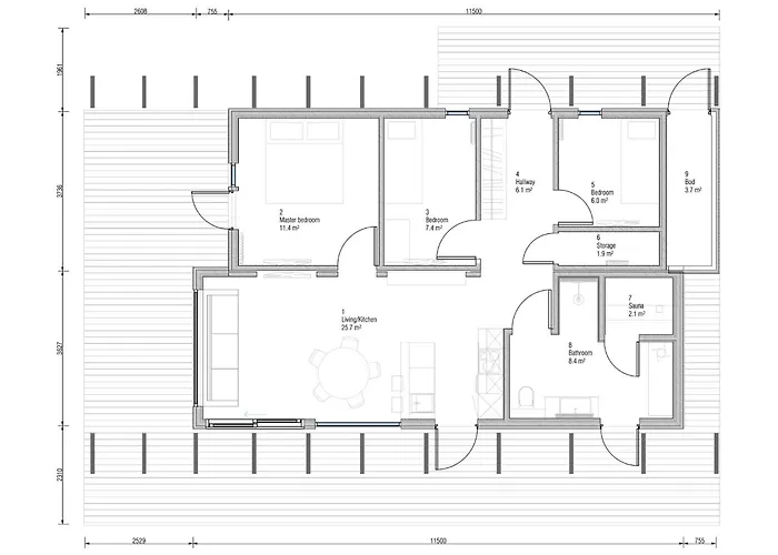 Modern 3br At The Golf Course Villa